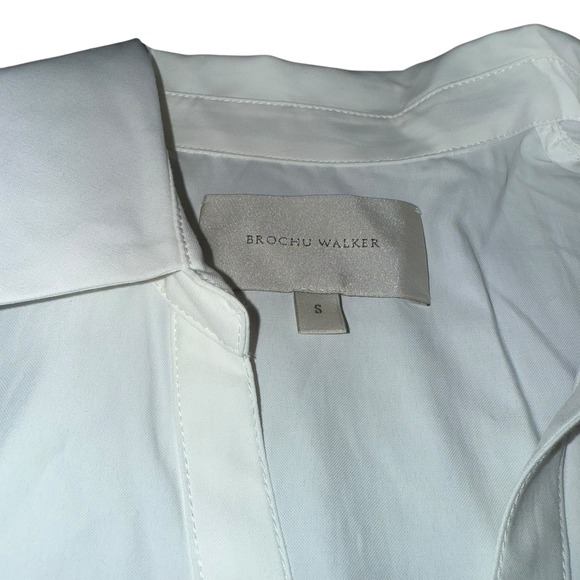 Brochu Walker Havana Dress Collared Button Front Tiered Midi Dress‎ - Picture 5 of 7